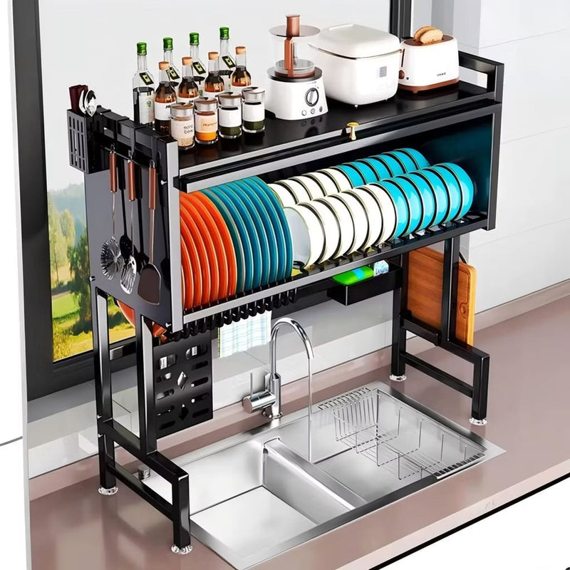 Escurridor De Platos Con Almacenamiento